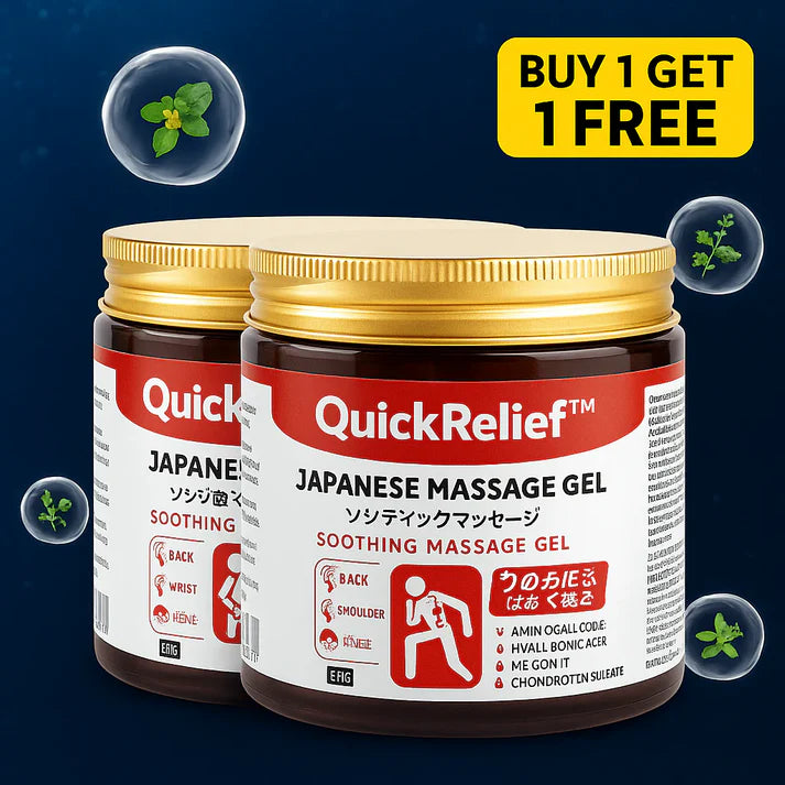 QuickRelief™ - Japanese Instant Pain Relief Soothing Massage Gel 🌸