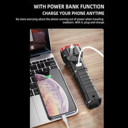 🔨 Hammer Torch Light – Rechargeable Flashlight | ₹599 | Flat 50% OFF | Free Delivery & COD ✅