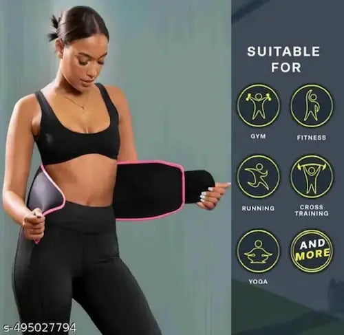 ADJUSTABLE WAIST TRIMMER BELT